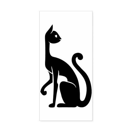 siamese kunstzegel rubberstempel (Afrduk)