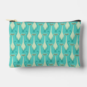 Siamese nieuwsgierige kat - turquoise en sinaasapp etui