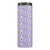 Siamese Rat met Birthday Cake Patterned Thermosbeker (Achterkant)