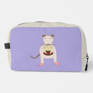 Siamese Rat met Birthday Cake Toilettasje