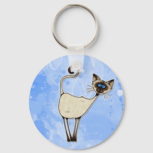 siamese sleutelhanger (Voorkant)