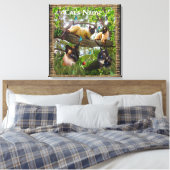 Siamese Sophie Canvas Afdruk (Insitu (Slaapkamer))