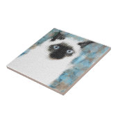 Siamese Tegeltje (Zijkant)