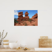 Siamese Twins ~ Poster du Jardin des Dieux (Cuisine)