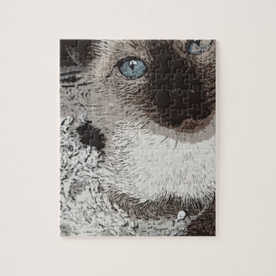 Siamese van de het huisdiervriend van het legpuzzel