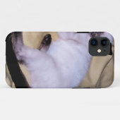 Siamese van het de kunsthuisdier van het Case-Mate iPhone case (Achterkant (horizontaal))
