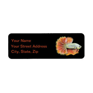 Siamese Vechtvis Etiket
