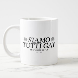 Siamo Tutti Gay - De witte lotus Extra Grote Beker