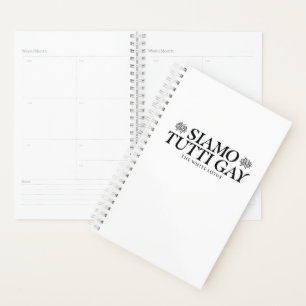 Siamo Tutti Gay - De witte lotus Planner
