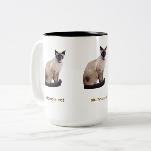 siamois cat mug (Devant gauche)