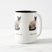siamois cat mug (Devant droit)