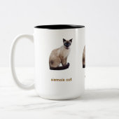 siamois cat mug (Gauche)