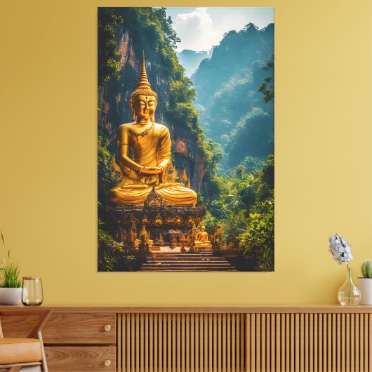 Siam's Eternal Seat Canvas Afdruk (Insitu (Woonkamer))