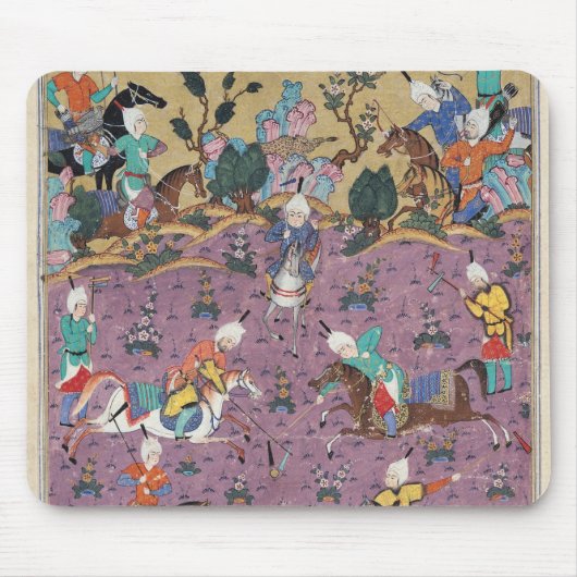 Siavosh Spelend Polo met Afrasiab Muismat (Voorkant)