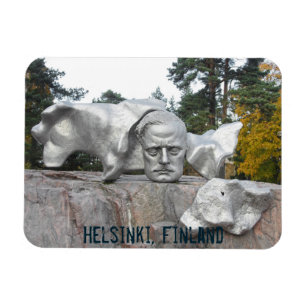Sibelius monument, Helsinki, Finland Magneet