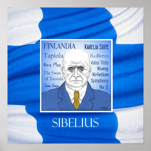 Sibelius poster (Voorkant)