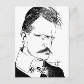 Sibelius: Schets van Albert Engström (1904) Briefkaart (Voorkant)