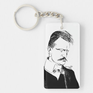 Sibelius: schets van Albert Engström (1904) Keycha Sleutelhanger