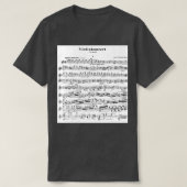 Sibelius Violin Concerto Long T-shirt (Design voorkant)