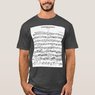 Sibelius Violin Concerto Long T-shirt