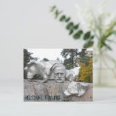 Sibeliusmonument, Helsinki, Finland Briefkaart (Staand voorkant)