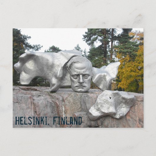 Sibeliusmonument, Helsinki, Finland Briefkaart (Voorkant)