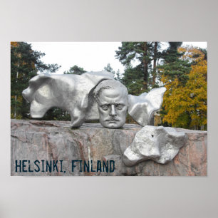 Sibeliusmonument, Helsinki, Finland Poster