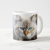 Siberian Cat In A Autumn Forest Extra Grote Mok (Voorkant rechts)