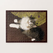 Siberian Cat Jigzaag Puzzle Legpuzzel (Horizontaal)
