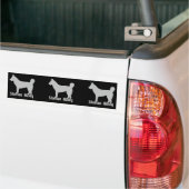 Siberian Husky Bumpersticker (Op Truck)