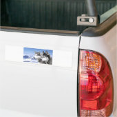 Siberian Husky Bumpersticker (Op Truck)