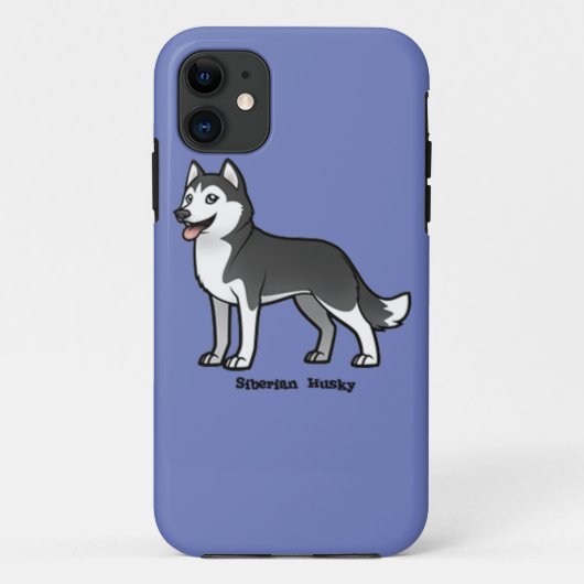 Siberian Husky Case-Mate iPhone Case (Achterkant)