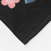 Siberian Husky Dad Cute Japanese Anime Stuff Samur Fleece Deken (Hoek)