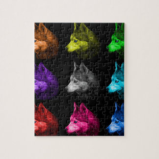 Siberian Husky dog art 6048 BB Legpuzzel
