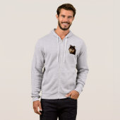 Siberian Husky Hoodie (Voorkant volledig)