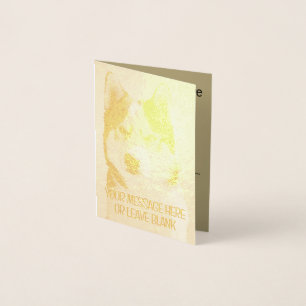 Siberian Husky Kaart/Alaskan Malamute Kaart Blank