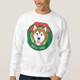 Siberian Husky Kerstmis Trui