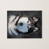 Siberian Husky Legpuzzel (Horizontaal)