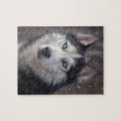 Siberian Husky Legpuzzel (Horizontaal)