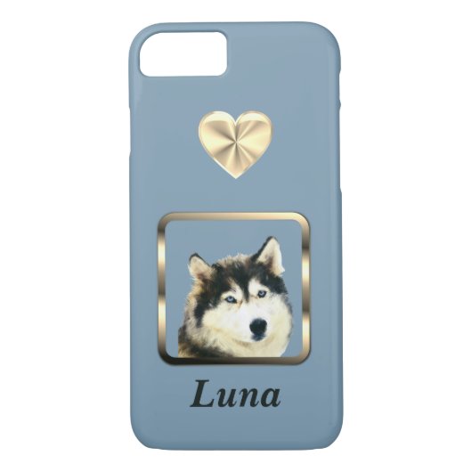 Siberian Husky Lovers Apple iPhone 8/7 Hoesje (Achterkant)