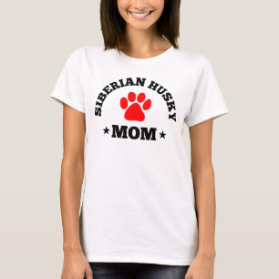 Siberian Husky mama T-shirt