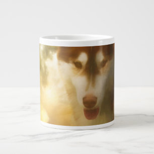 SIBERIAN HUSKY MOON KINGDOM EXTRA GROTE BEKER