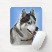 Siberian Husky Mousepad Gifts Malamute Sled Dogs Muismat (Met muis)