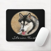 Siberian Husky Mousepad Muismat (Met muis)