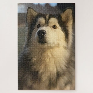 Siberian Husky Puzzle Legpuzzel