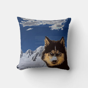 Siberian Husky Sierkussen