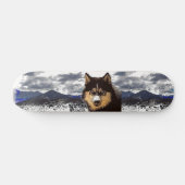 Siberian Husky Skateboard (Horizontaal)