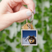 Siberian Husky Sleutelhanger (Hand)