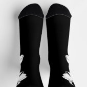 Siberian Husky Socks Husky Pup Socks Customize Sokken (Top)