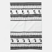 Siberian Husky Theedoek (Verticaal)